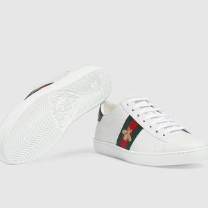 Gucci Ace Sneakers w/ Bee - 36